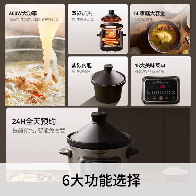 九阳GD506电炖锅图片