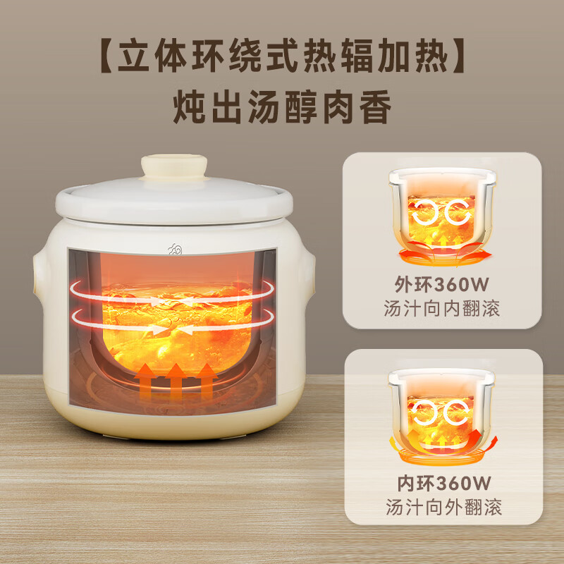 天际DGDD22B30BSGCW电炖锅图片