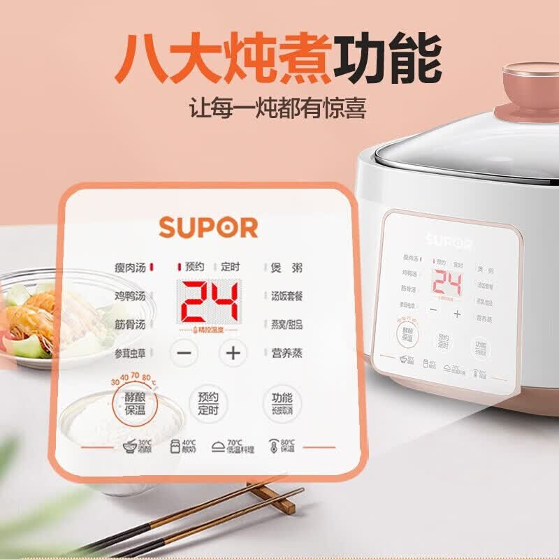苏泊尔DZ25YC828电炖锅图片