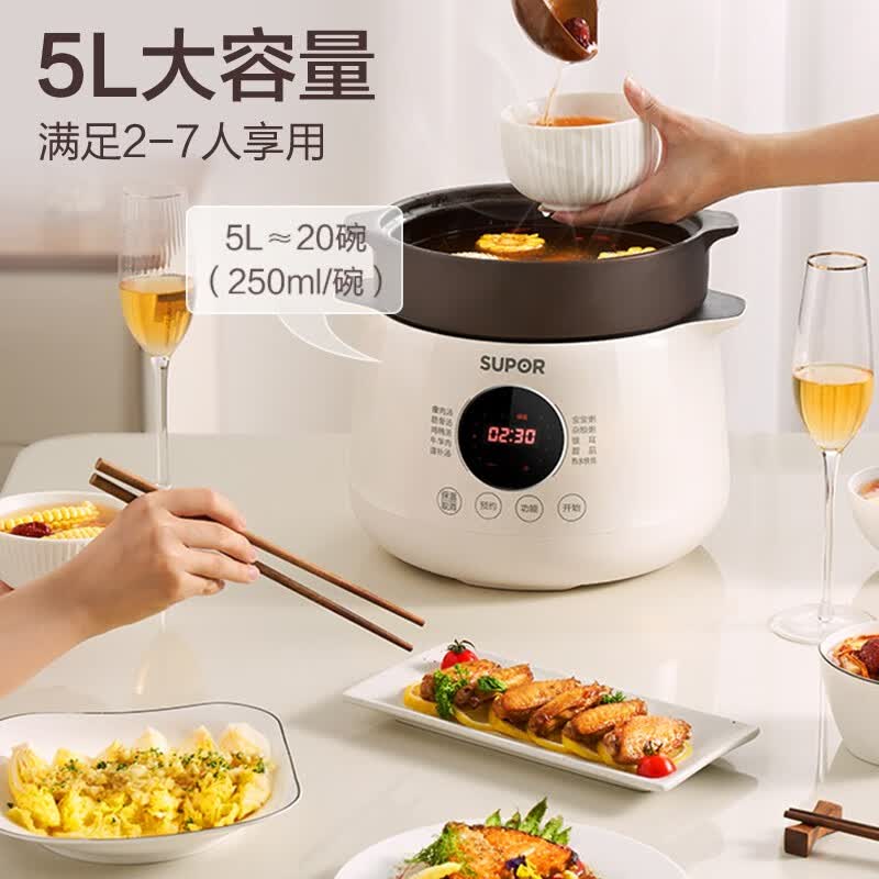 苏泊尔DG50YC851电炖锅图片