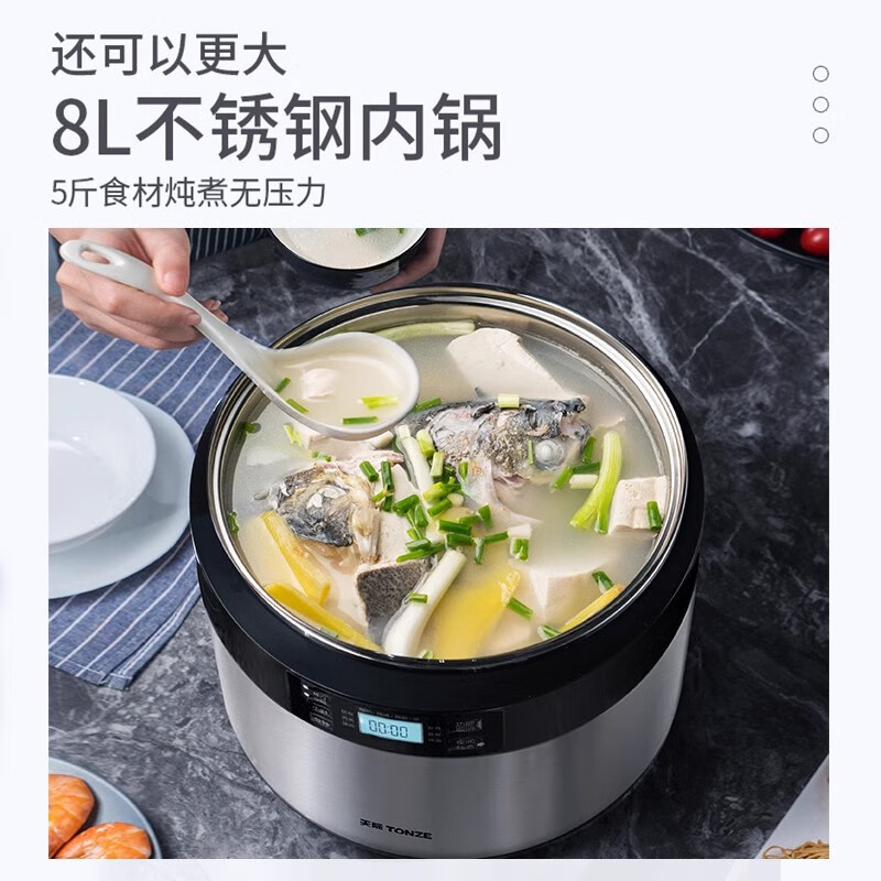 天际DGD35-35EG电炖锅图片