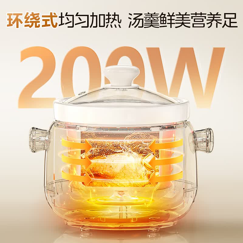 美的MD-DGE1556电炖锅图片