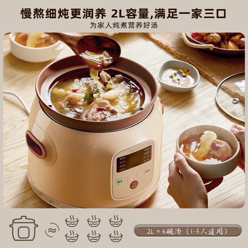 小熊DDG-D20N1电炖锅图片