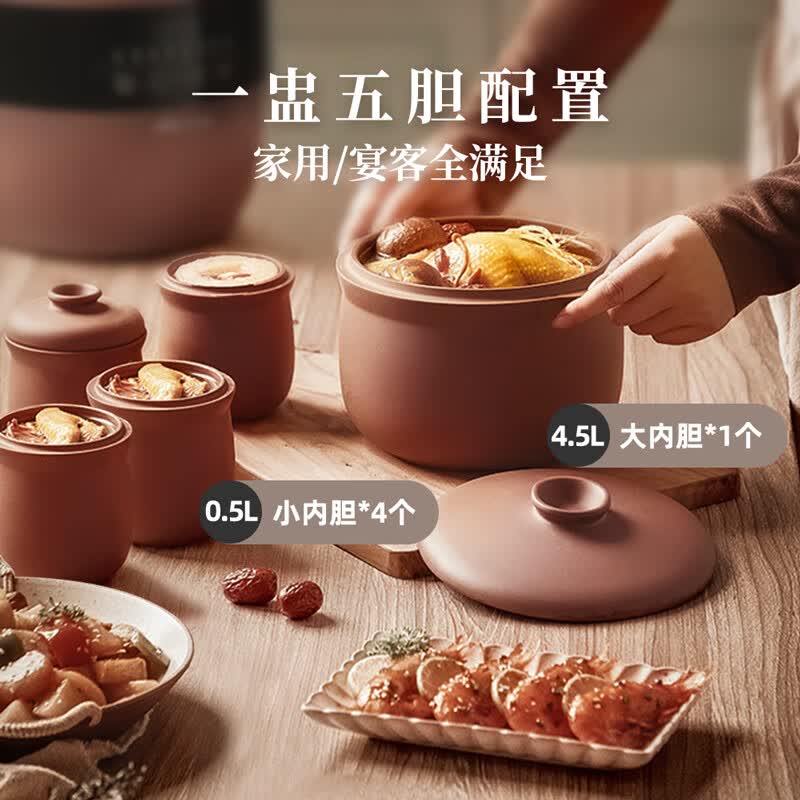 小熊DDZ-B45Z1电炖锅图片