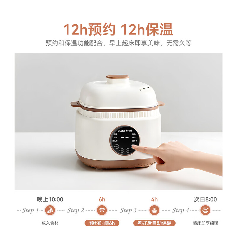 奥克斯DRW231电炖锅图片