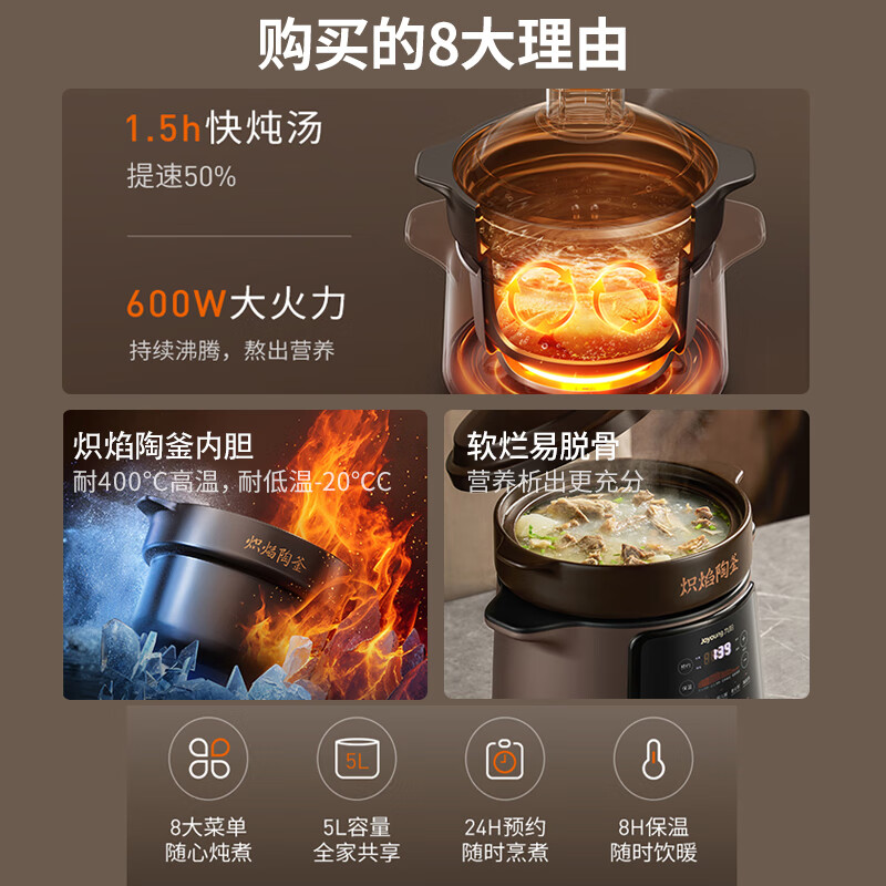 九阳GD509电炖锅图片