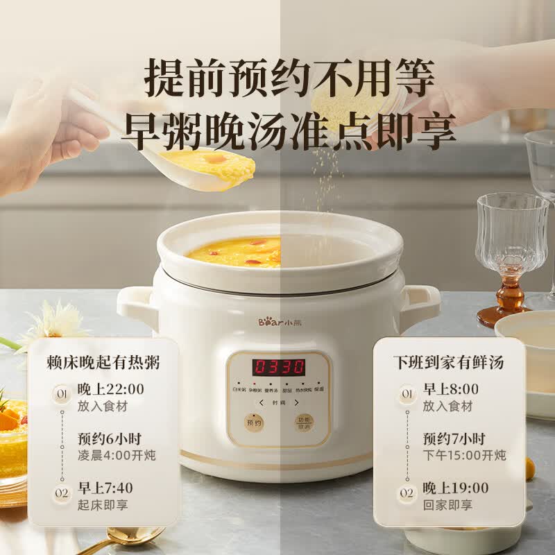 小熊DDG-E20M1电炖锅图片
