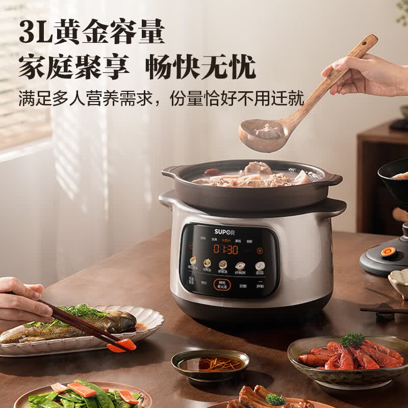 苏泊尔DG30YC875电炖锅图片