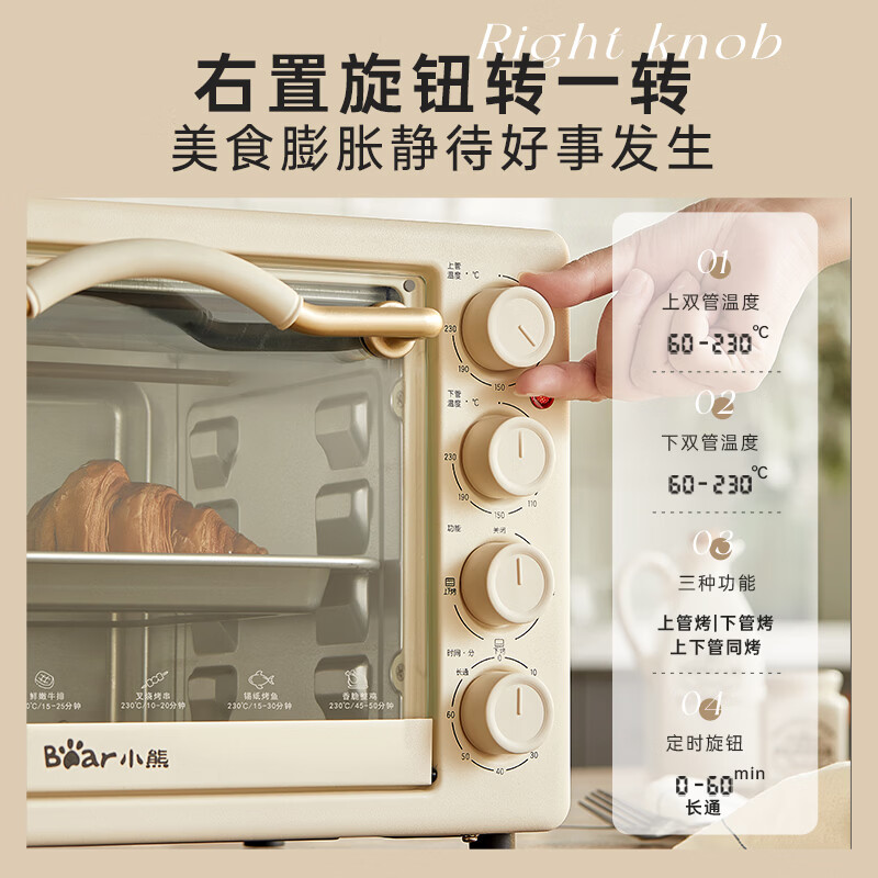 小熊DKX-J20D1电烤箱图片