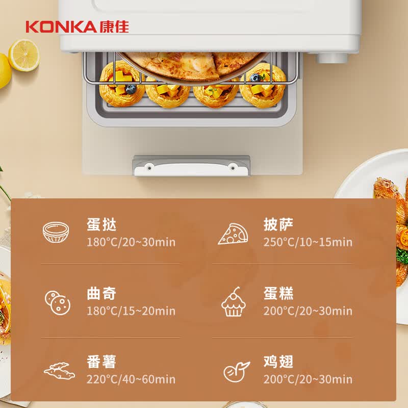 康佳KAO-W1075A电烤箱图片