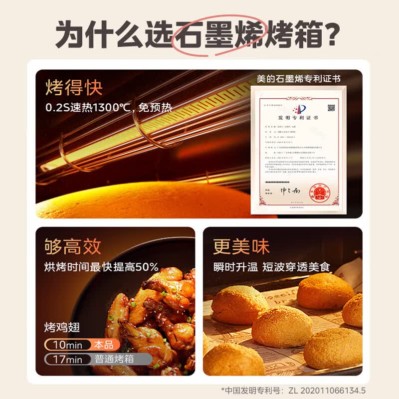 美的AC38EZN-FLWEC电烤箱图片