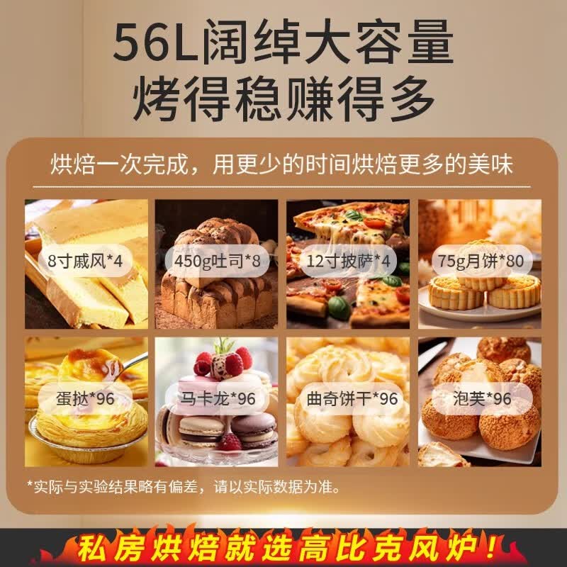 高比克80S电烤箱图片