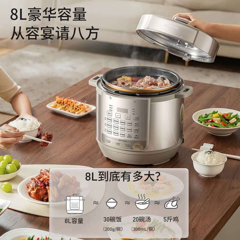 九阳Y-80H20电压力锅图片