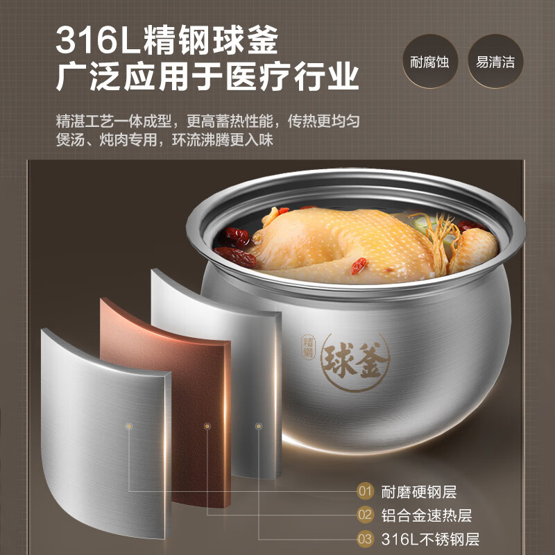 苏泊尔SY-50HC8015Q电压力锅图片