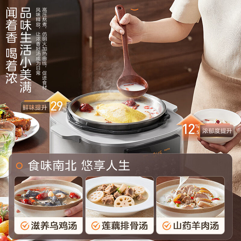 美的MY-E5825N电压力锅图片