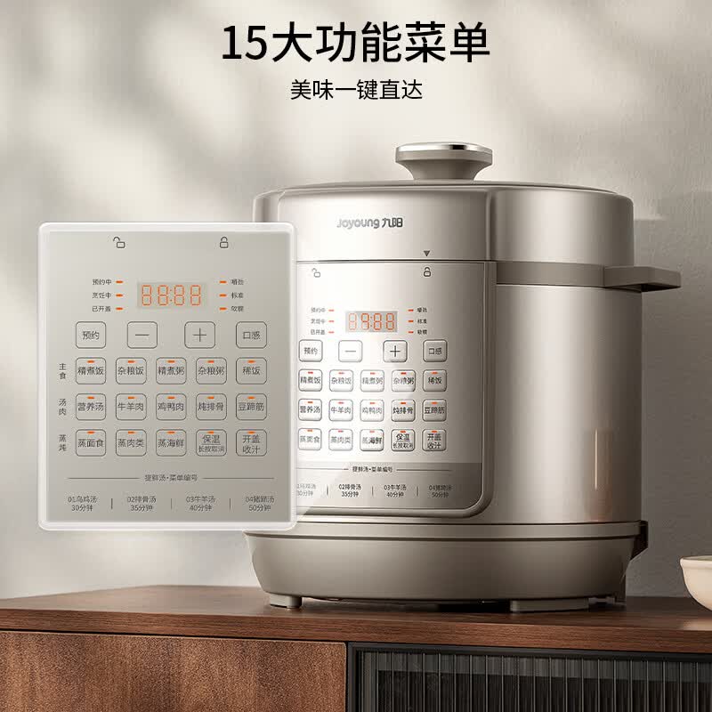 九阳Y-80H20电压力锅图片