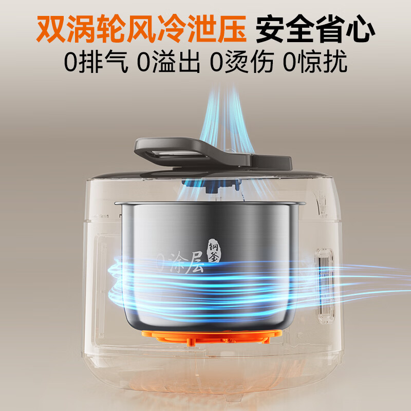 九阳HZ-PR1Z62电压力锅图片