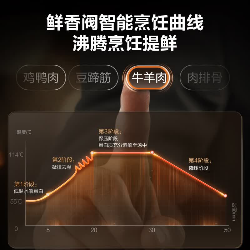 苏泊尔SY-50YC5035电压力锅图片