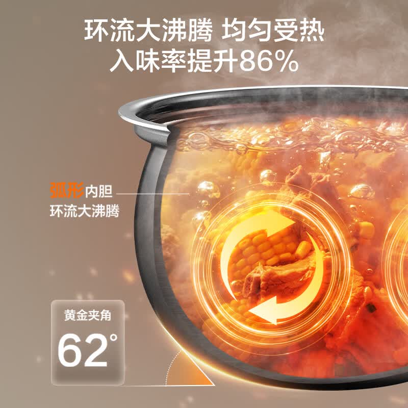 苏泊尔SY-50FH5997Q电压力锅图片
