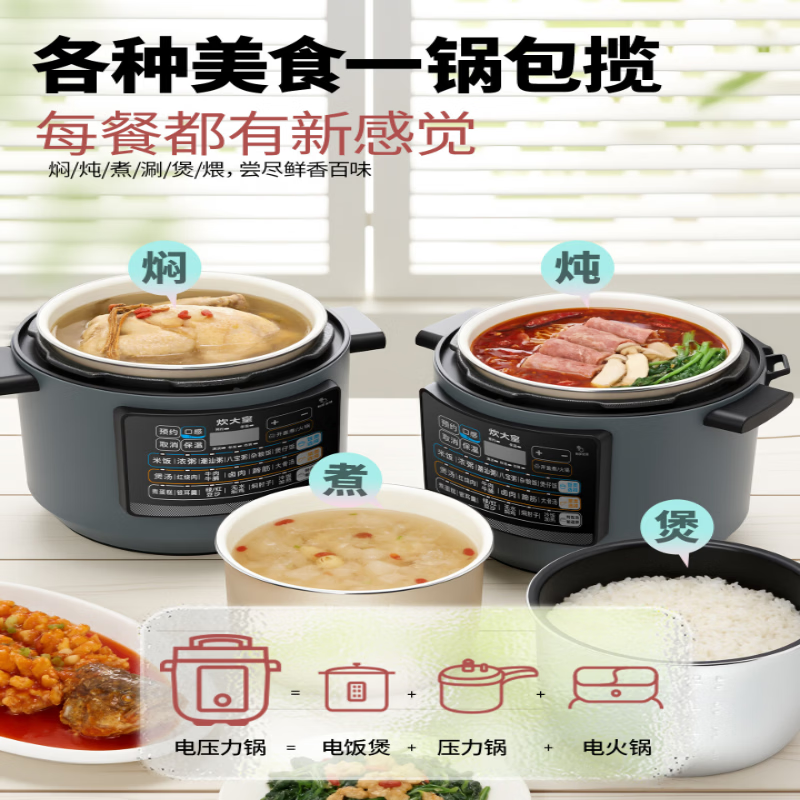 炊大皇GDCF-3018C电压力锅图片