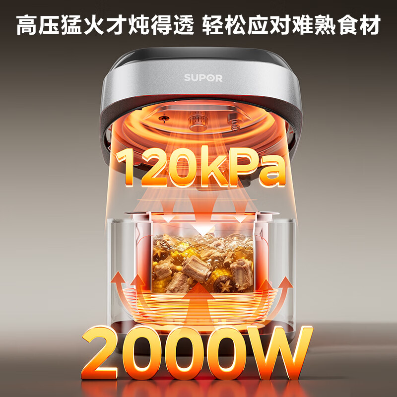苏泊尔SY-50FC5051电压力锅图片