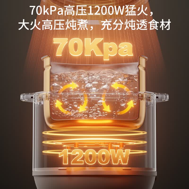 九阳Y-80H20电压力锅图片