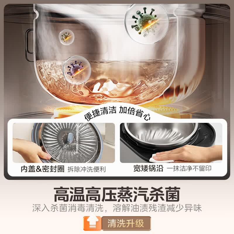 美的MY-S7电压力锅图片