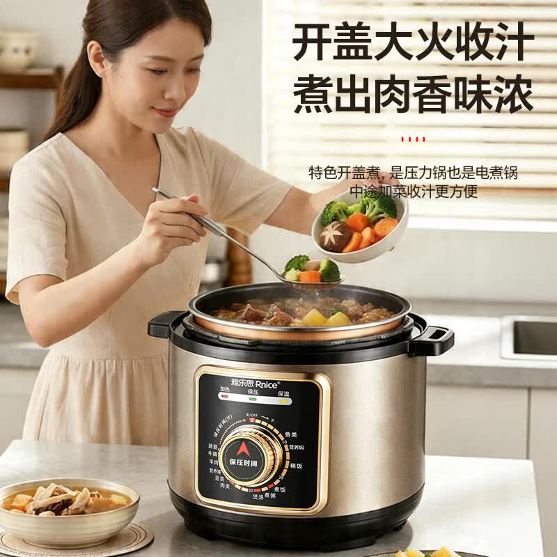 雅乐思YBD60-100D电压力锅图片