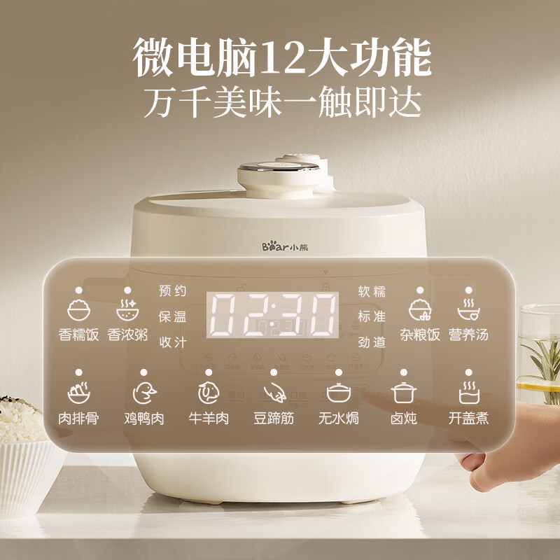 小熊YLB-K25H1电压力锅图片