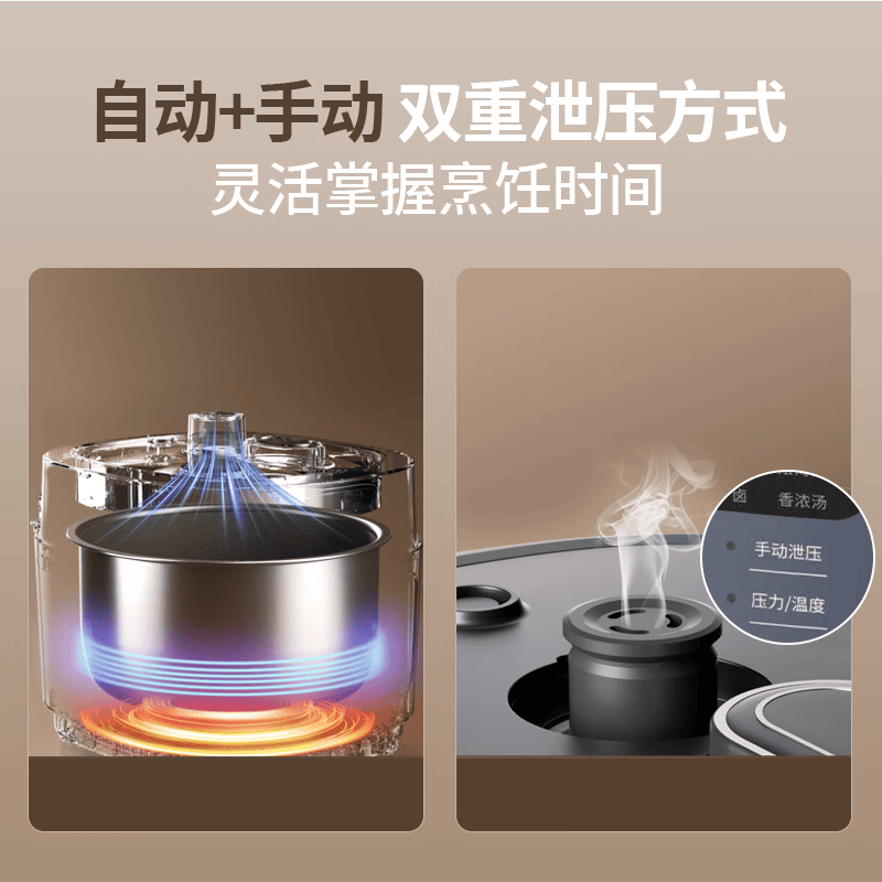 康巴赫KPL-501电压力锅图片