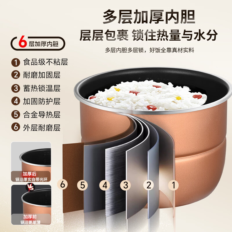 雅乐思YBW50-90C电压力锅图片