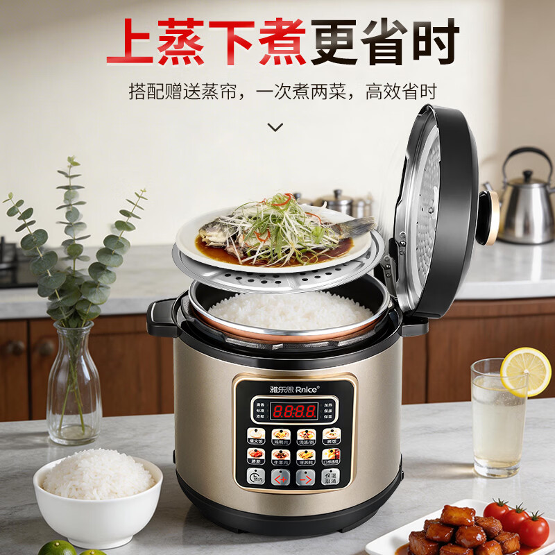 雅乐思YBW50-90C电压力锅图片