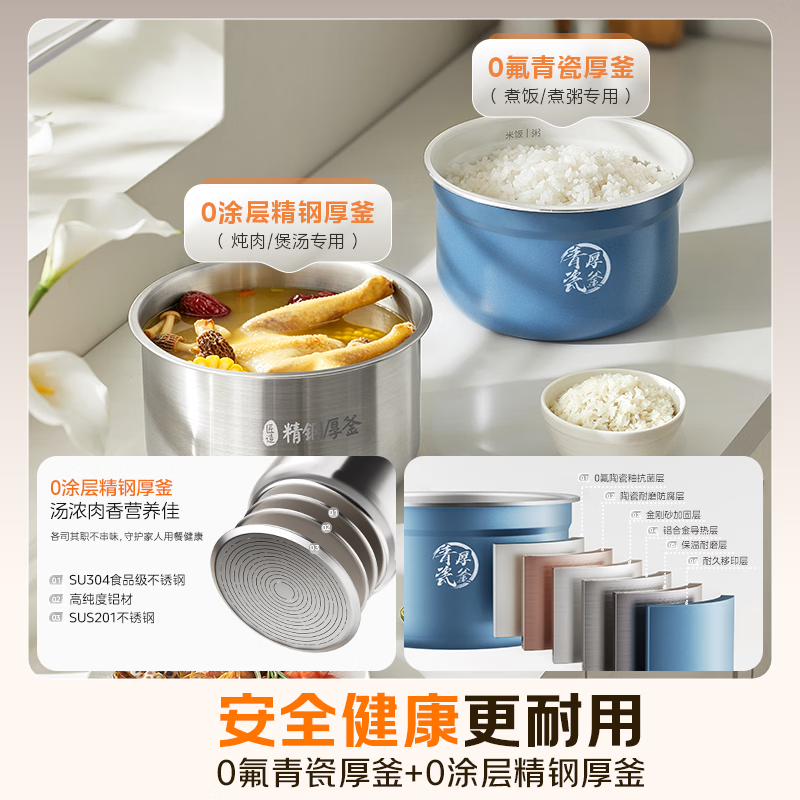 美的MY-E5811G电压力锅图片