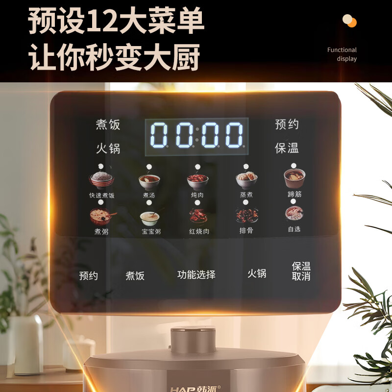 韩派HP-50P02电压力锅图片