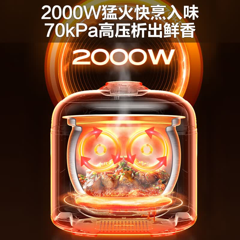 苏泊尔SY-50FC525Q电压力锅图片