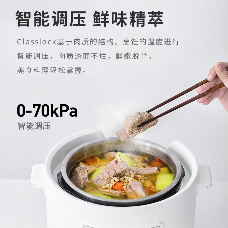 GLASSLOCK-GE-RC05WH电压力锅图片