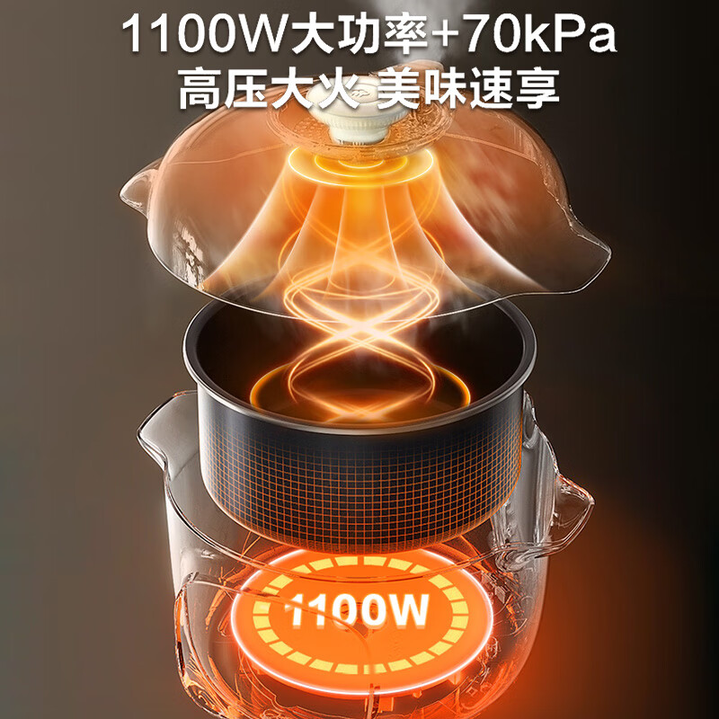 苏泊尔SY-40YC8097电压力锅图片