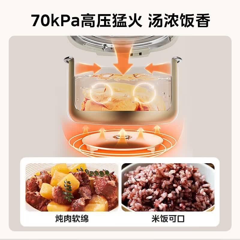 美的MY-E2400电压力锅图片
