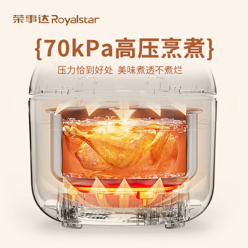 荣事达YDG20-60B263(Ti)电压力锅图片