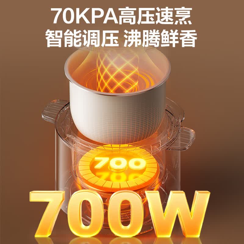 爱仕达AP-Y30E818电压力锅图片
