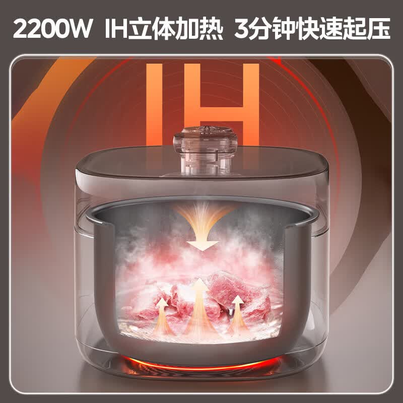 美的MY-S5177K电压力锅图片
