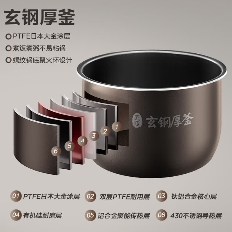 美的MY-S572N电压力锅图片
