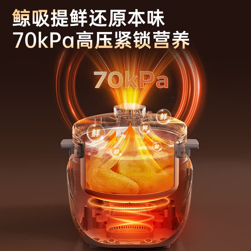 爱仕达AP-F50I168电压力锅图片