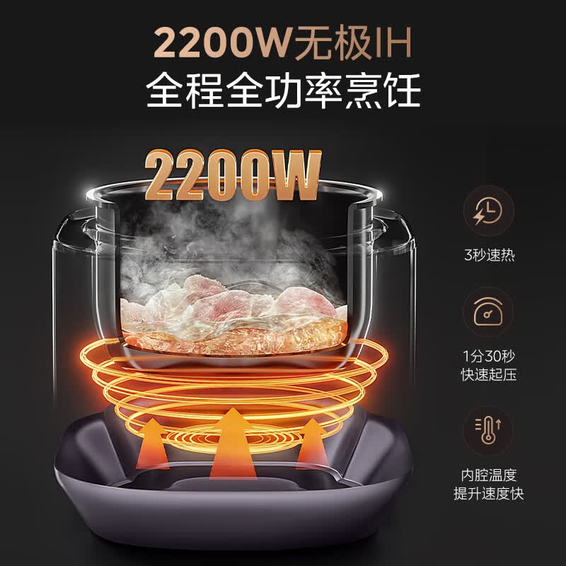 美的MY-S5972K电压力锅图片