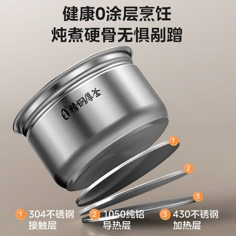 美的MY-E5830G电压力锅图片