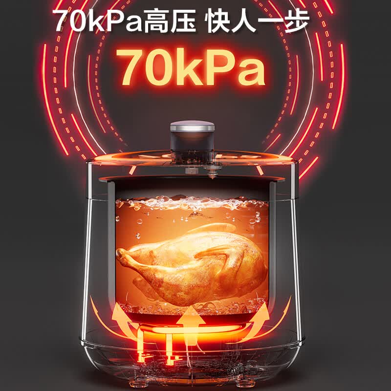 苏泊尔SY-50YC8011电压力锅图片