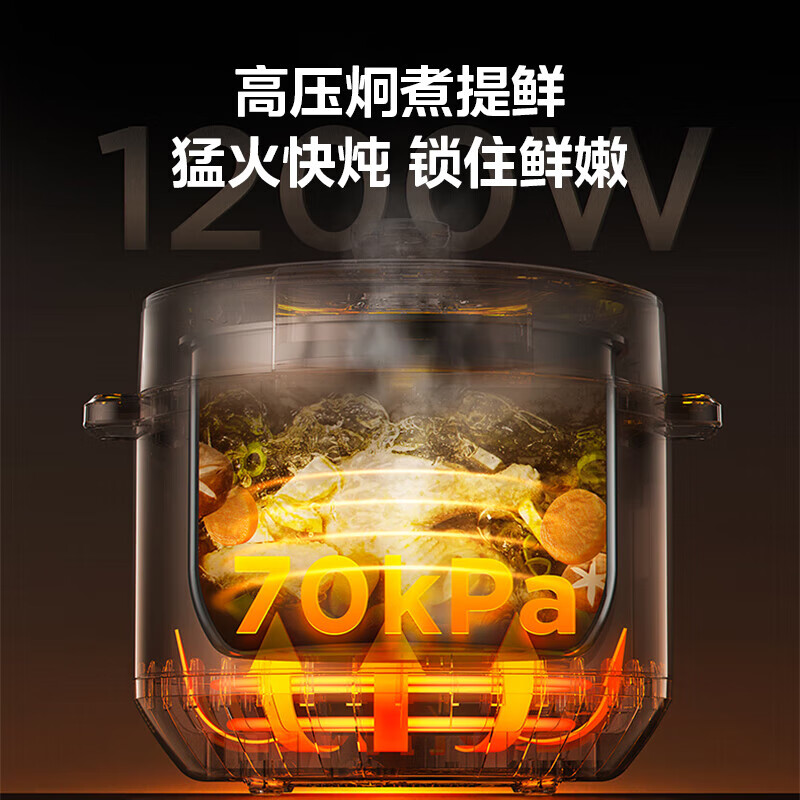 美的MY-E8129电压力锅图片