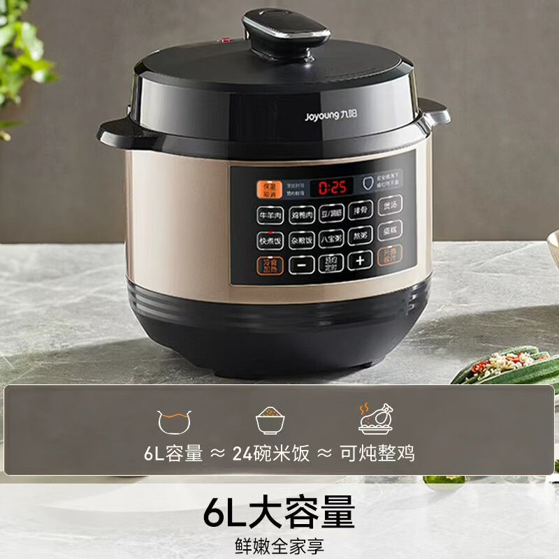九阳Y-60C817电压力锅图片