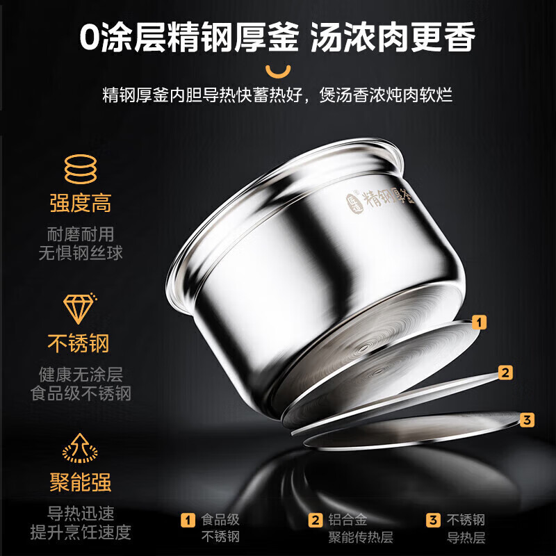 美的MY-E5915G电压力锅图片