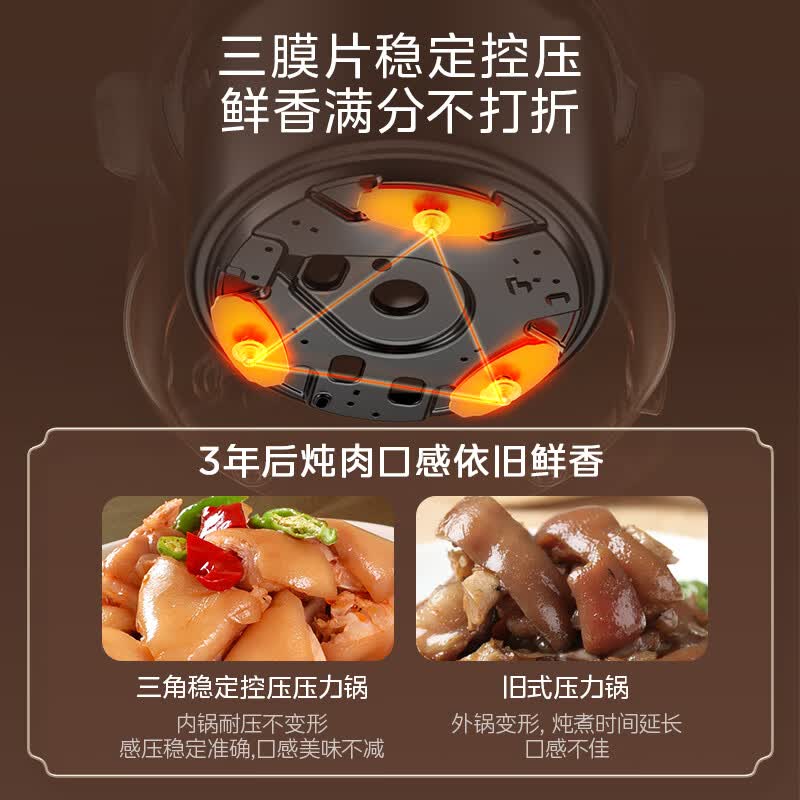 美的MY-E4809电压力锅图片